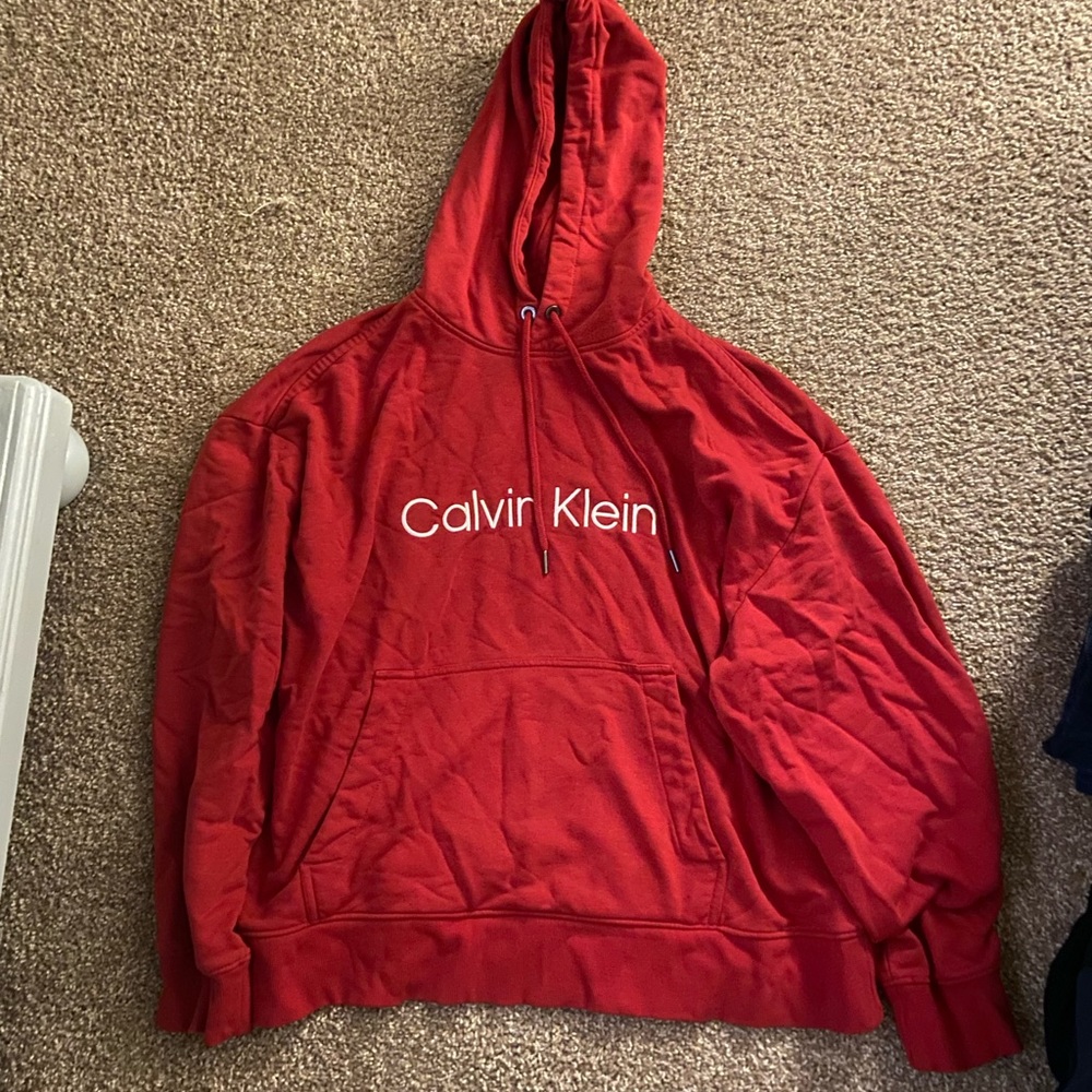calvin klein hoodie size XL